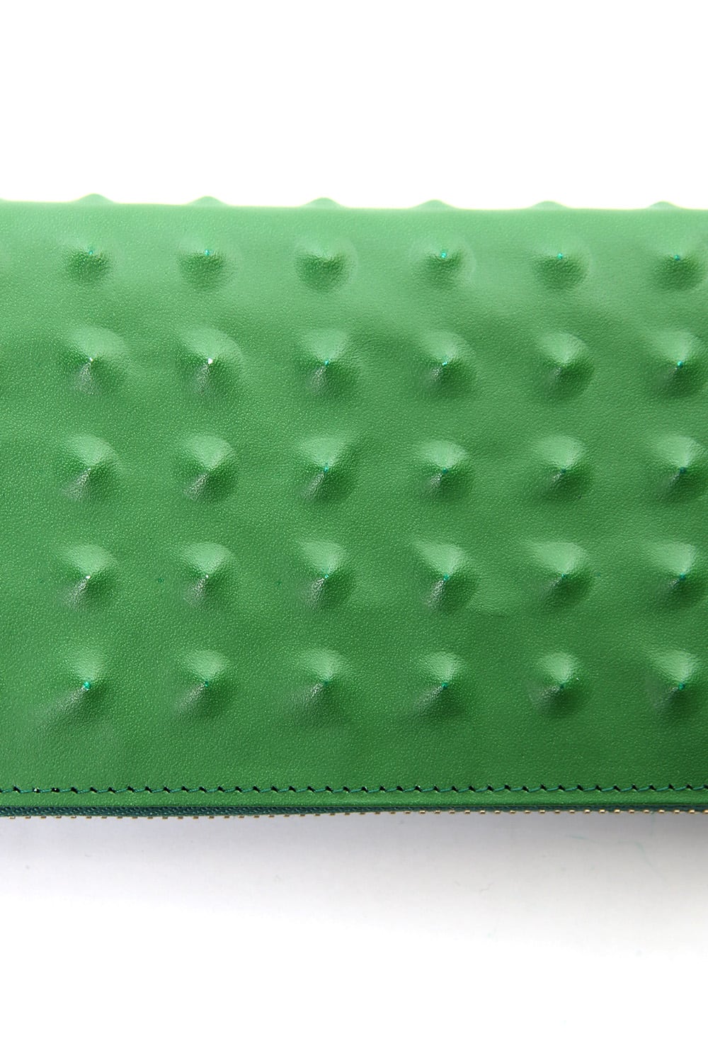 Studs Invisible Long Wallet Green