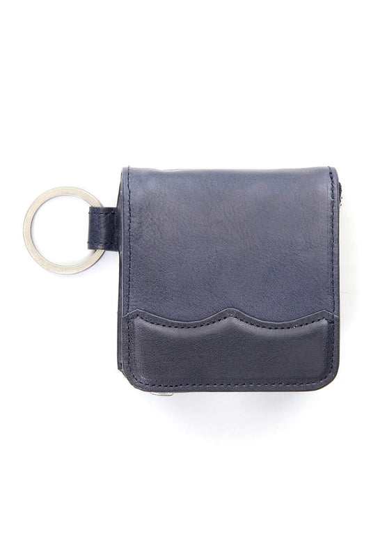 Wing Tip Coin Case Navy