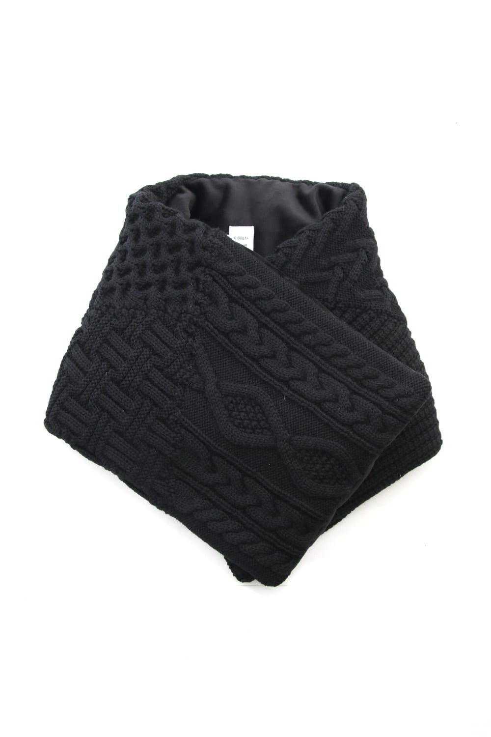 PW Knit Down Muffler Black