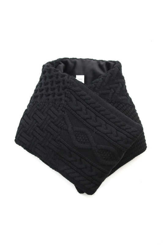 PW Knit Down Muffler Black