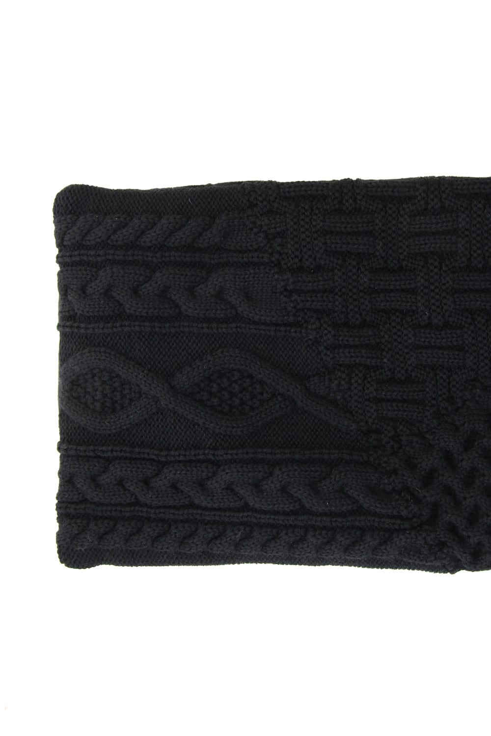 PW Knit Down Muffler Black