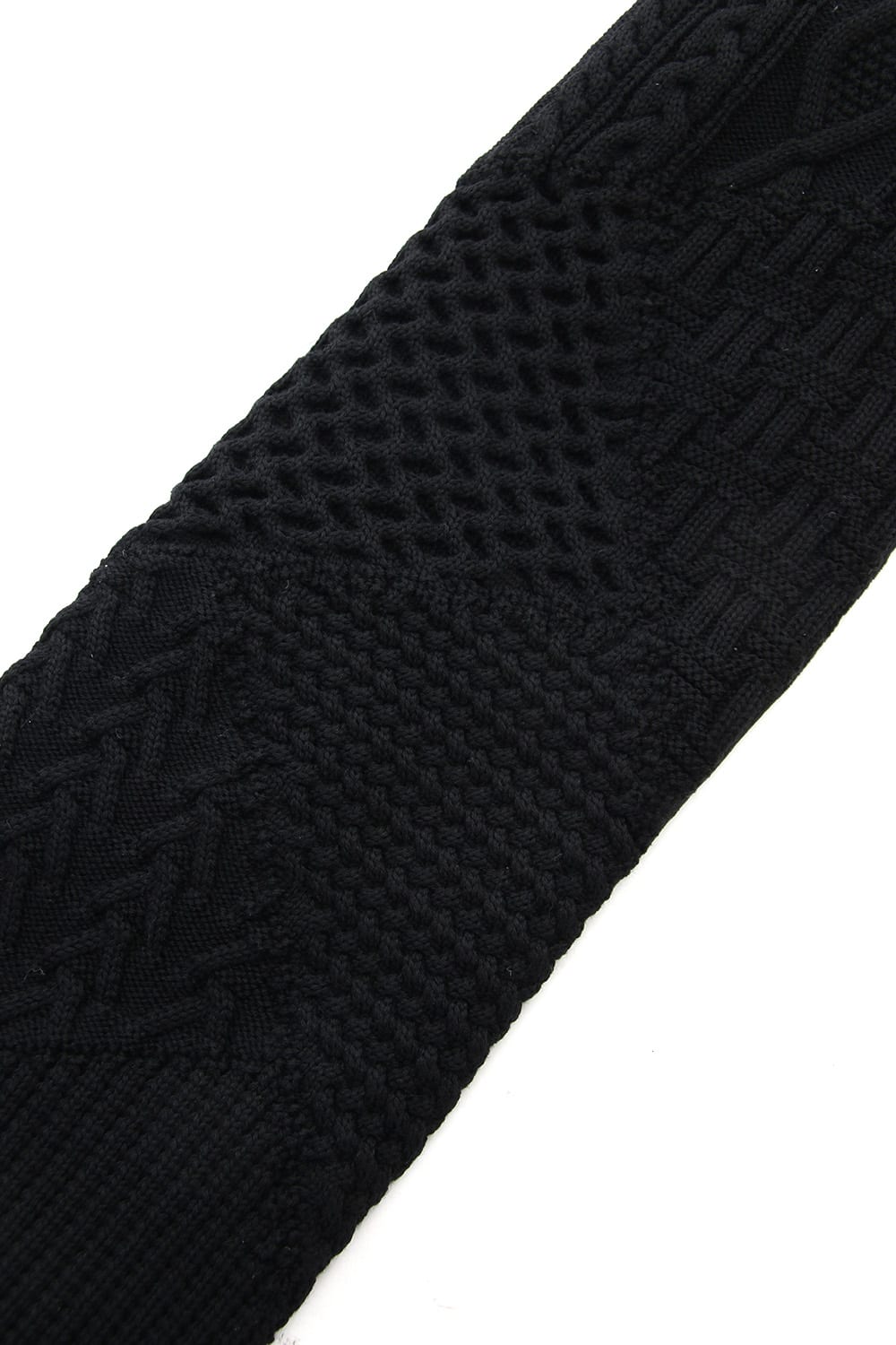 PW Knit Down Muffler Black