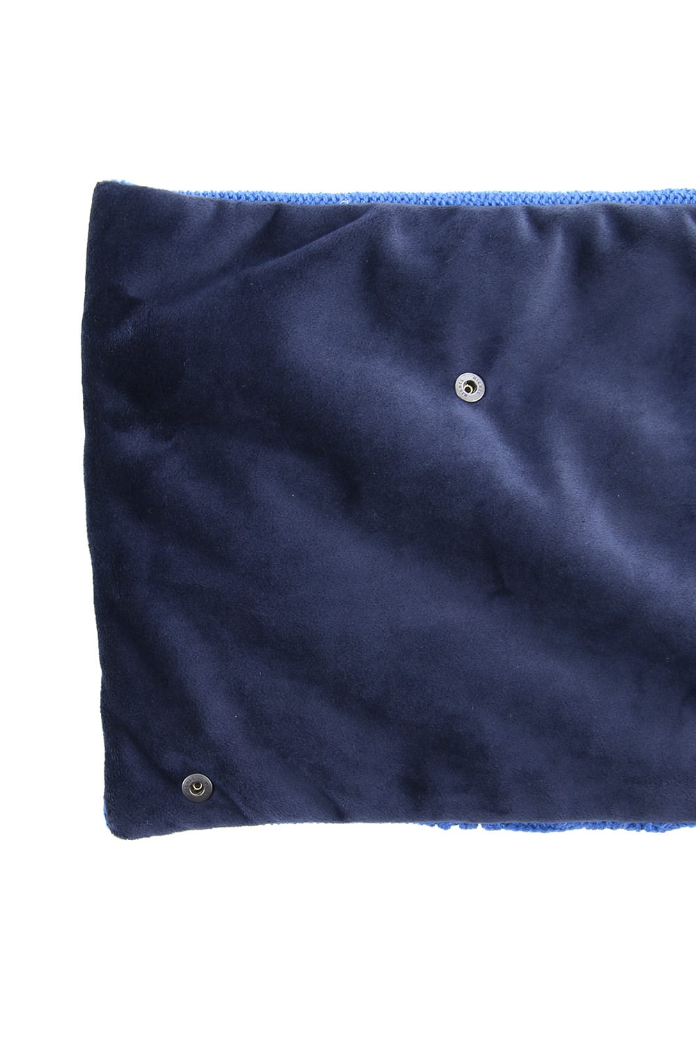 PW Knit Down Muffler Blue