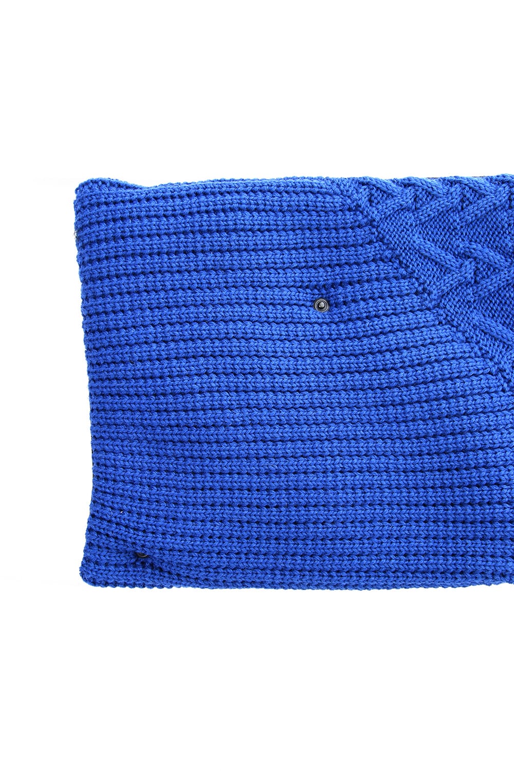 PW Knit Down Muffler Blue