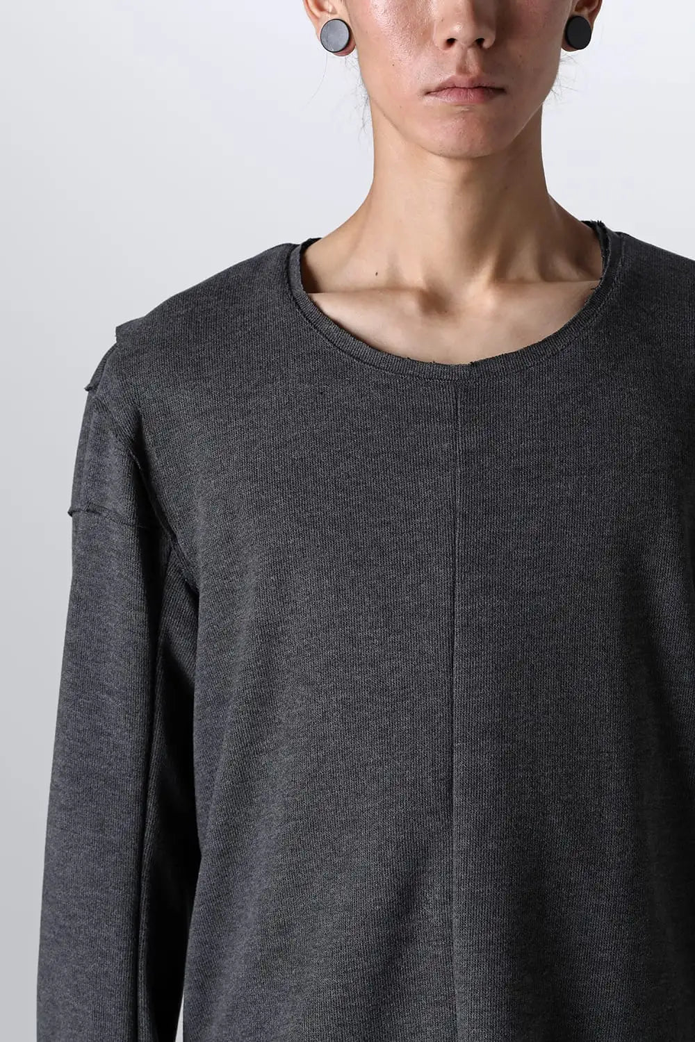 Separated Knit (Vest & 2 Shoulder L/S) D.Gray