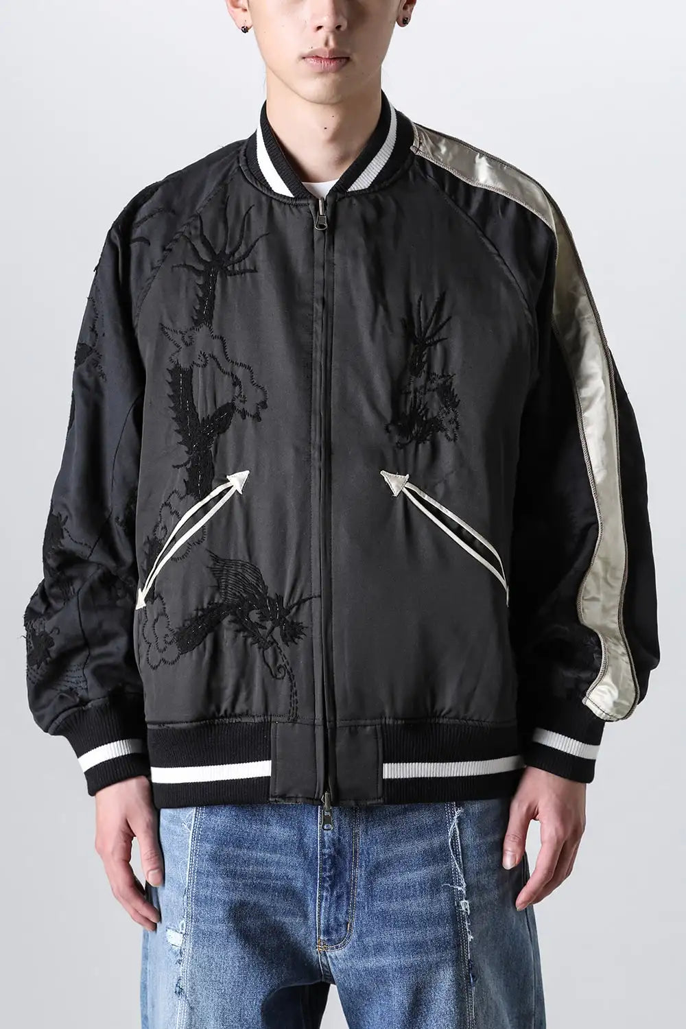 Nothing Reversible Souvenir Jacket Khaki/Black