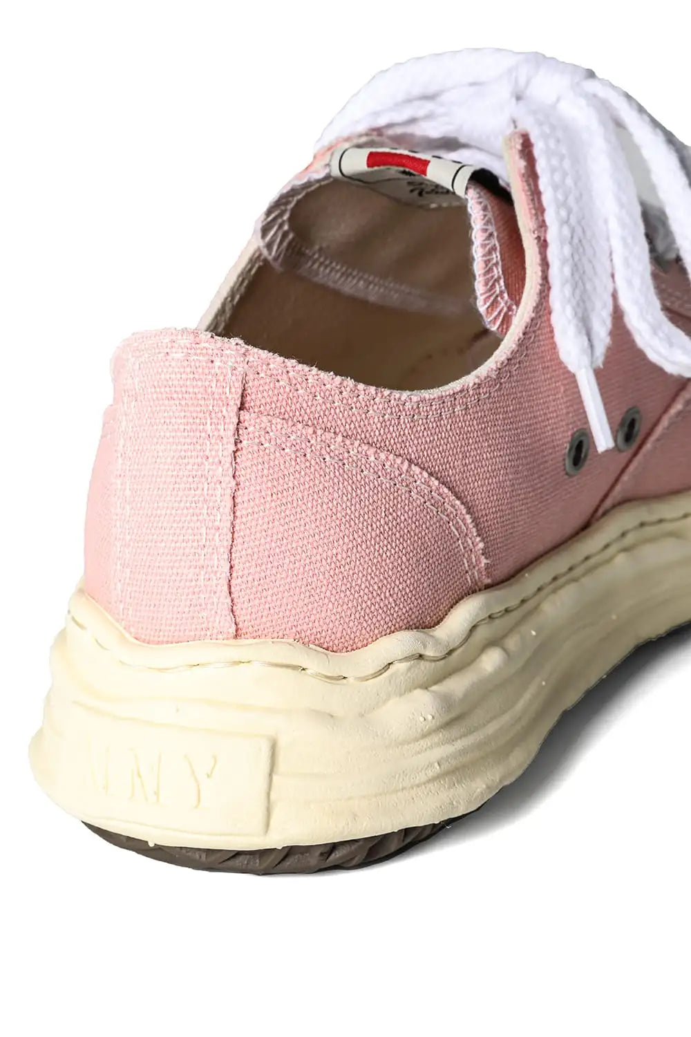 HANK Low Cut canvas Vintage like Sole Pink