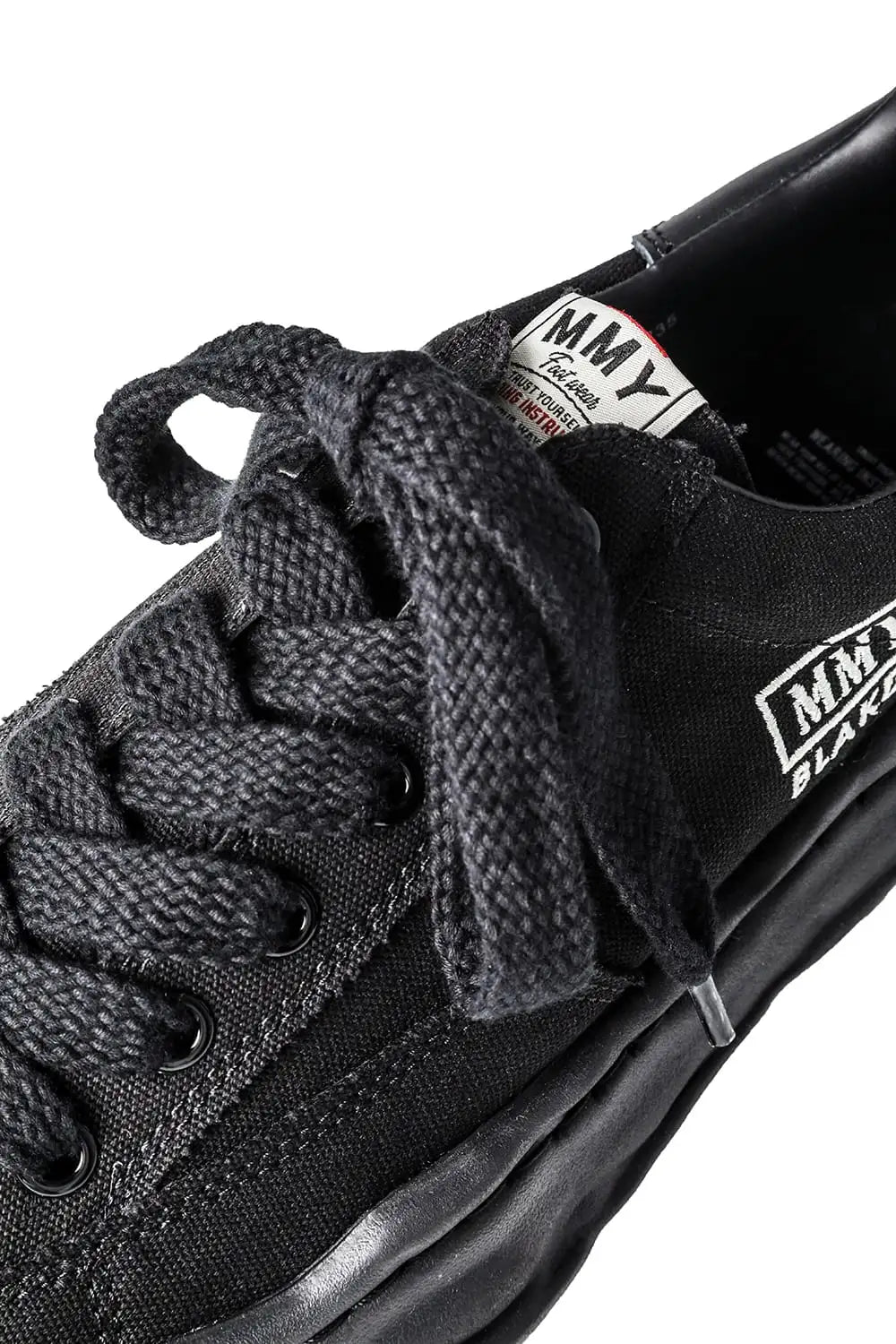 BLAKEY Original sole canvas Low-Cut sneakers Black / Black