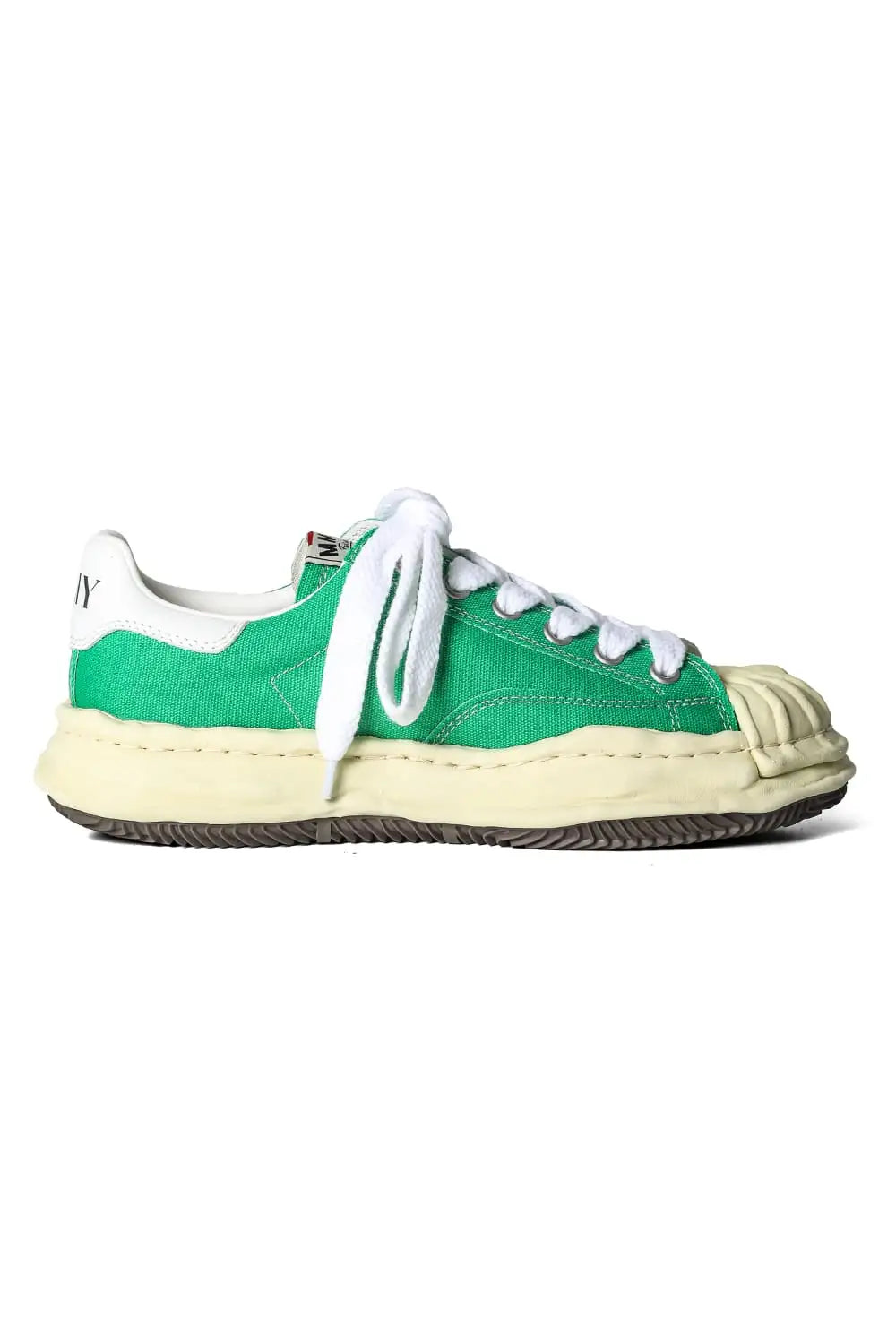 BLAKEY Original sole canvas Low-Cut sneakers Vintage like Sole Green