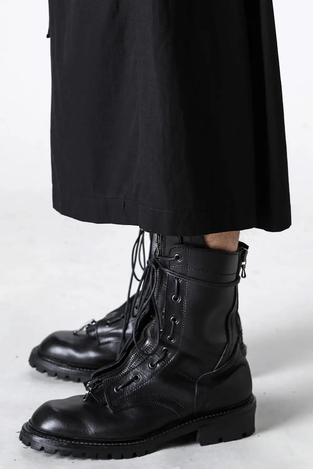 Rayon/Cotton Cloth Wide Pants