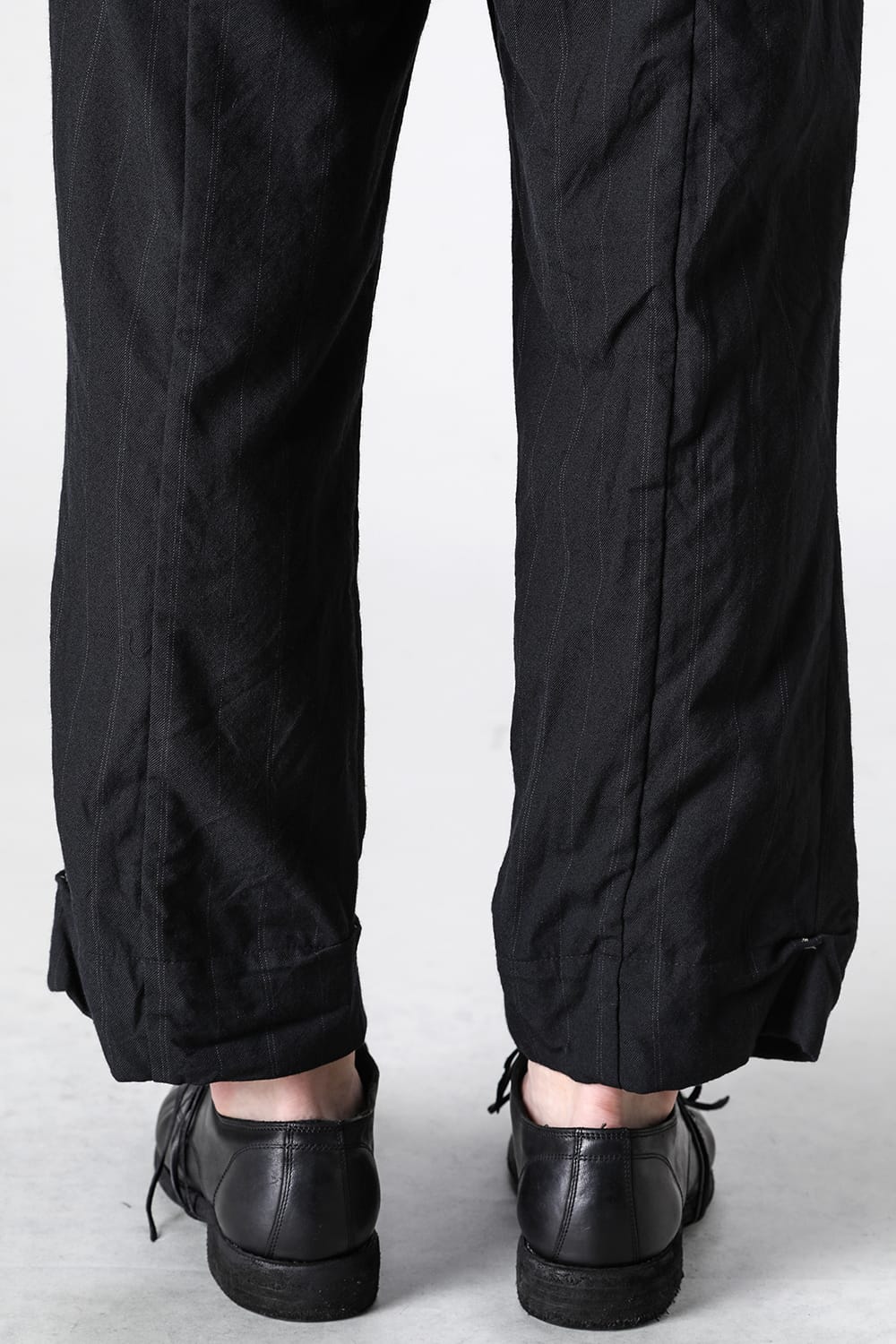 New Silhouette Trousers Stripe Serge Wool DRIFTER( ST ver.)