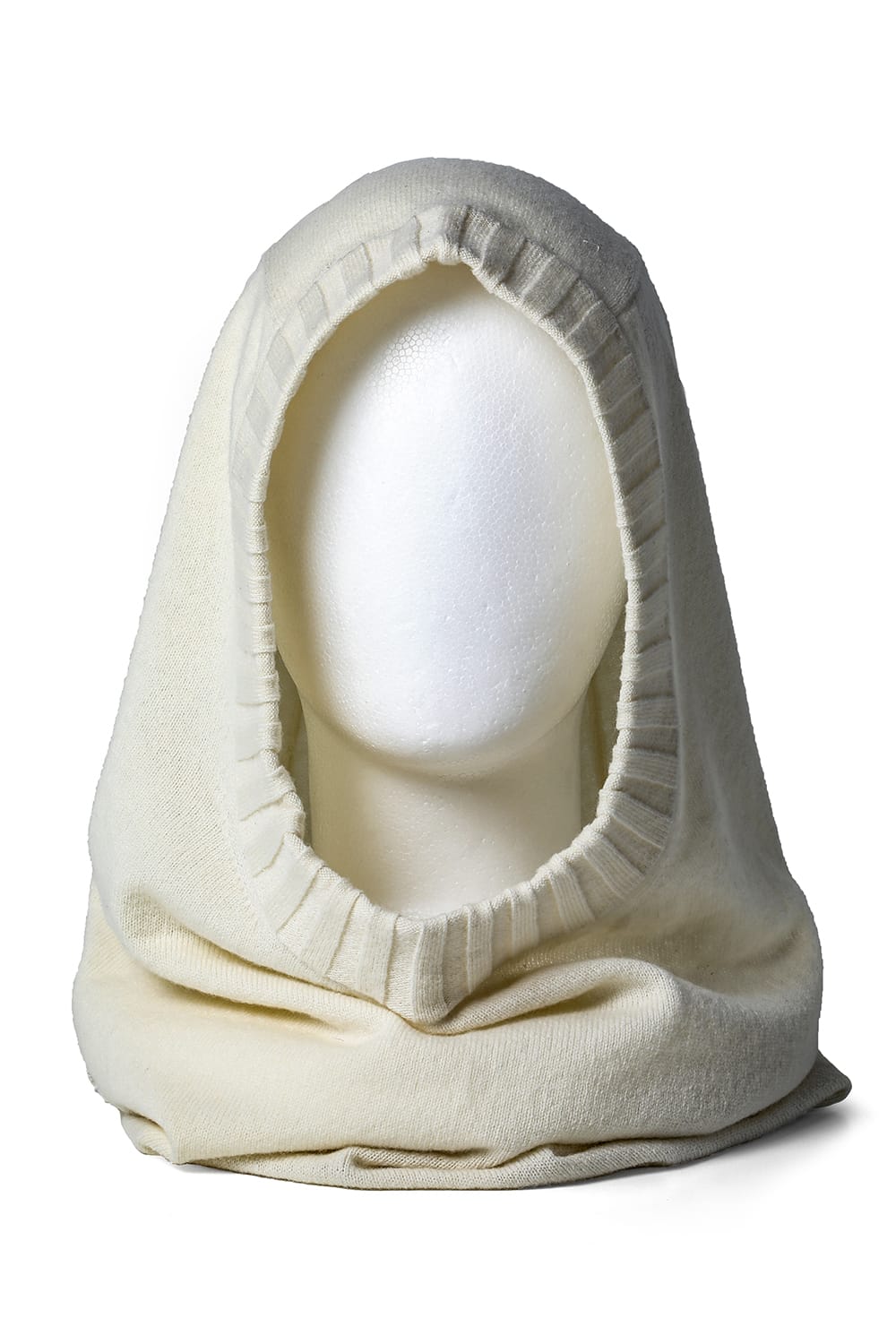 lambs wool huge balaclava White