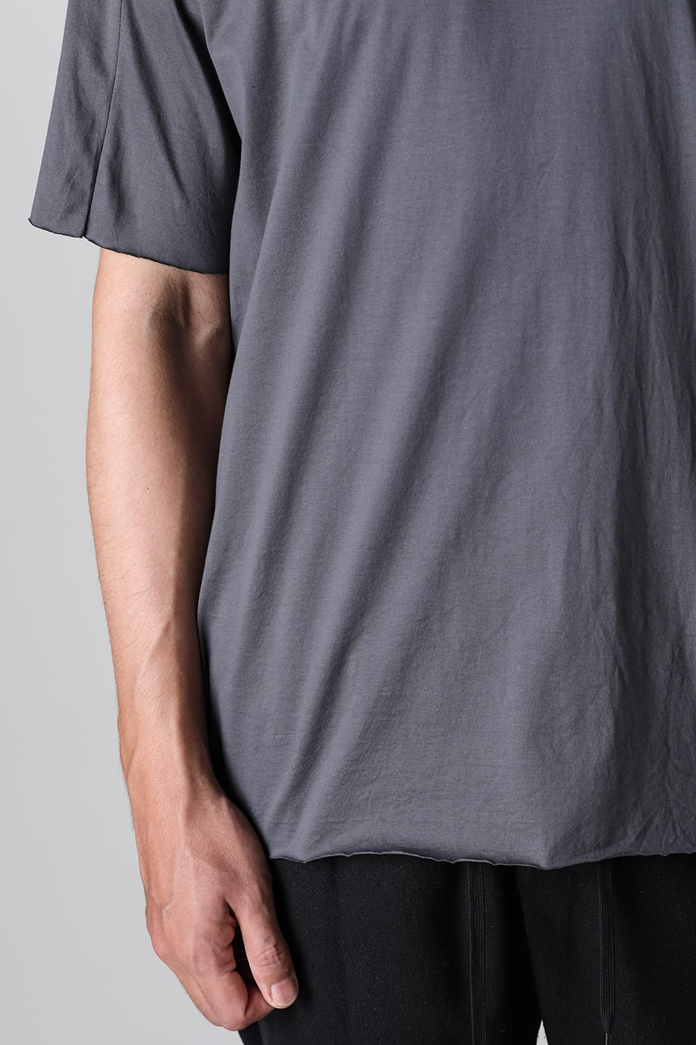 Sea Island cotton Short Sleeve T-shirt Gray