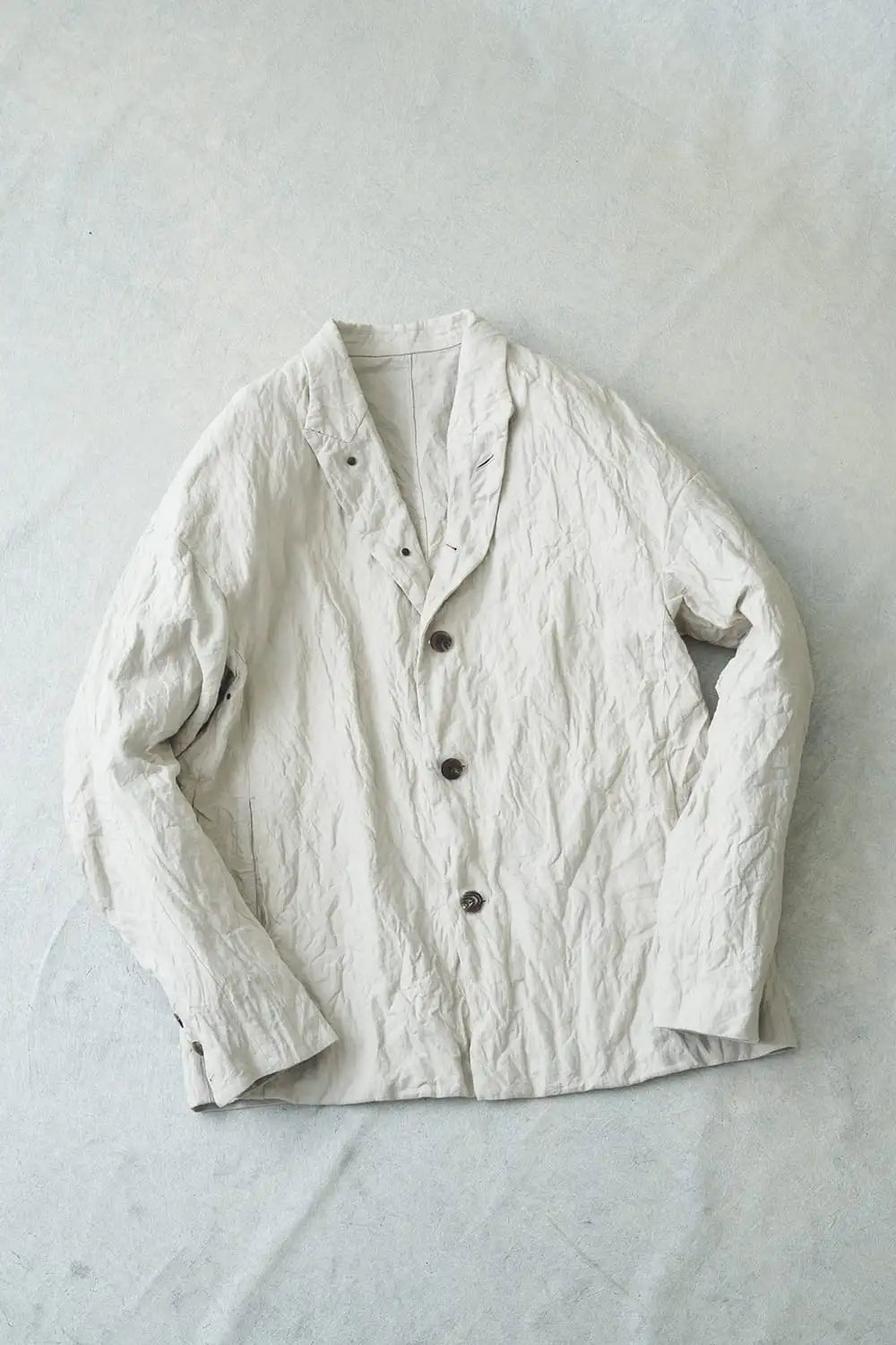 Jacket canapa / cotton metal shrink