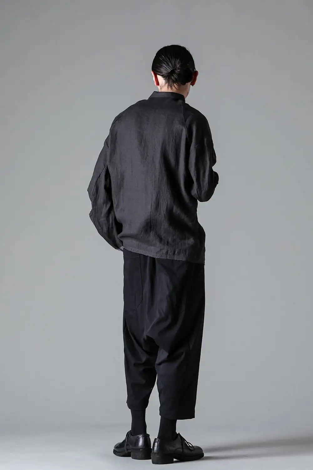 シャツ ルーズフィット ヘンプ Charcoal