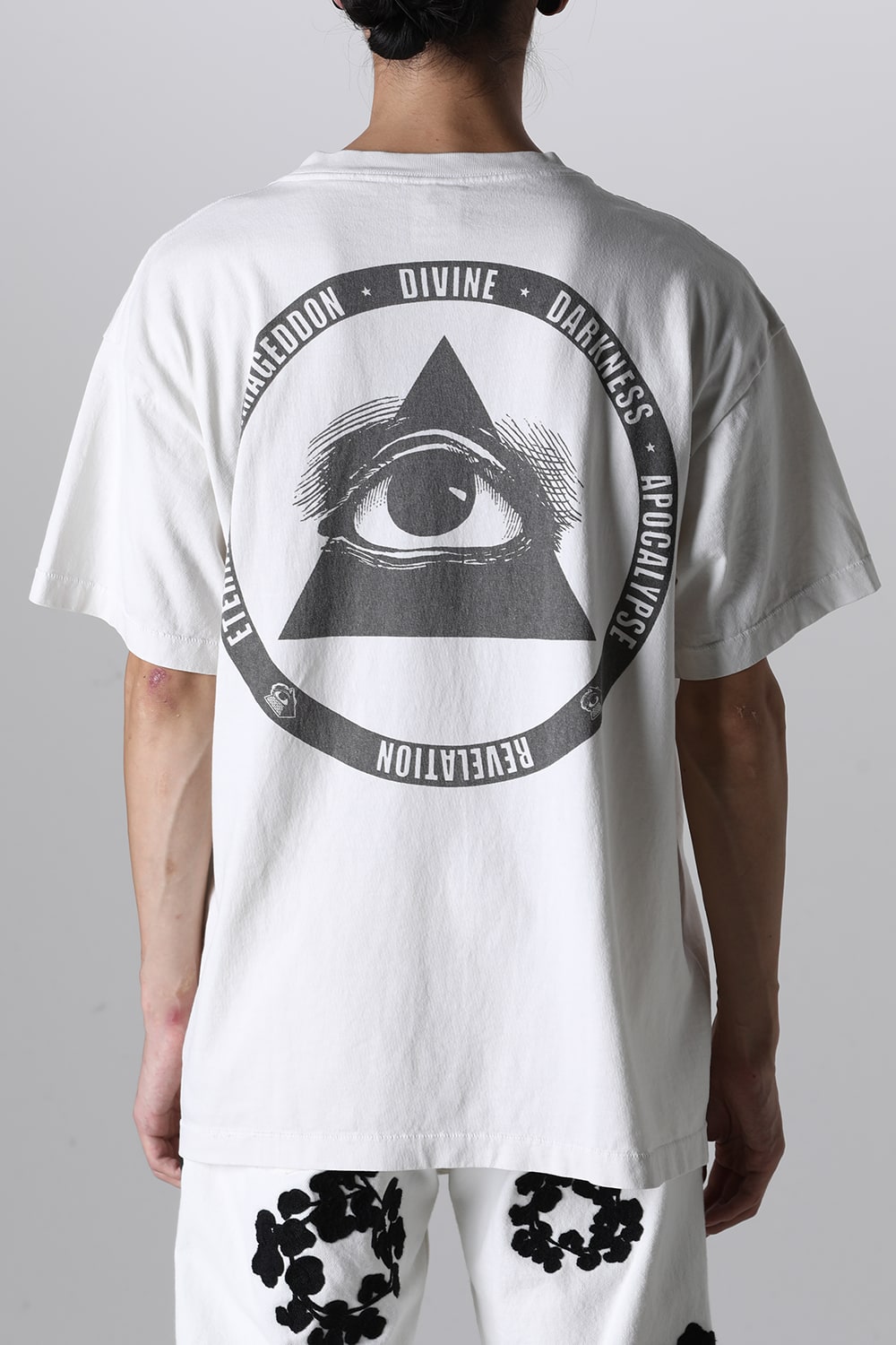 KOSUKE KAWAMURA × ©SAINT M×××××× COMPLICATED Short sleeve T-shirt