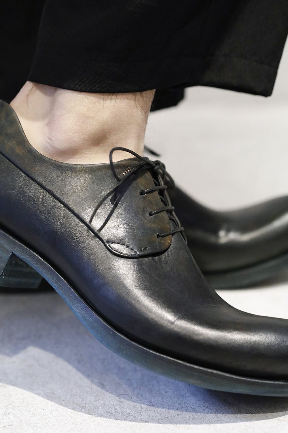 Derby Shoes Horse leather Culatta Antique Bronze