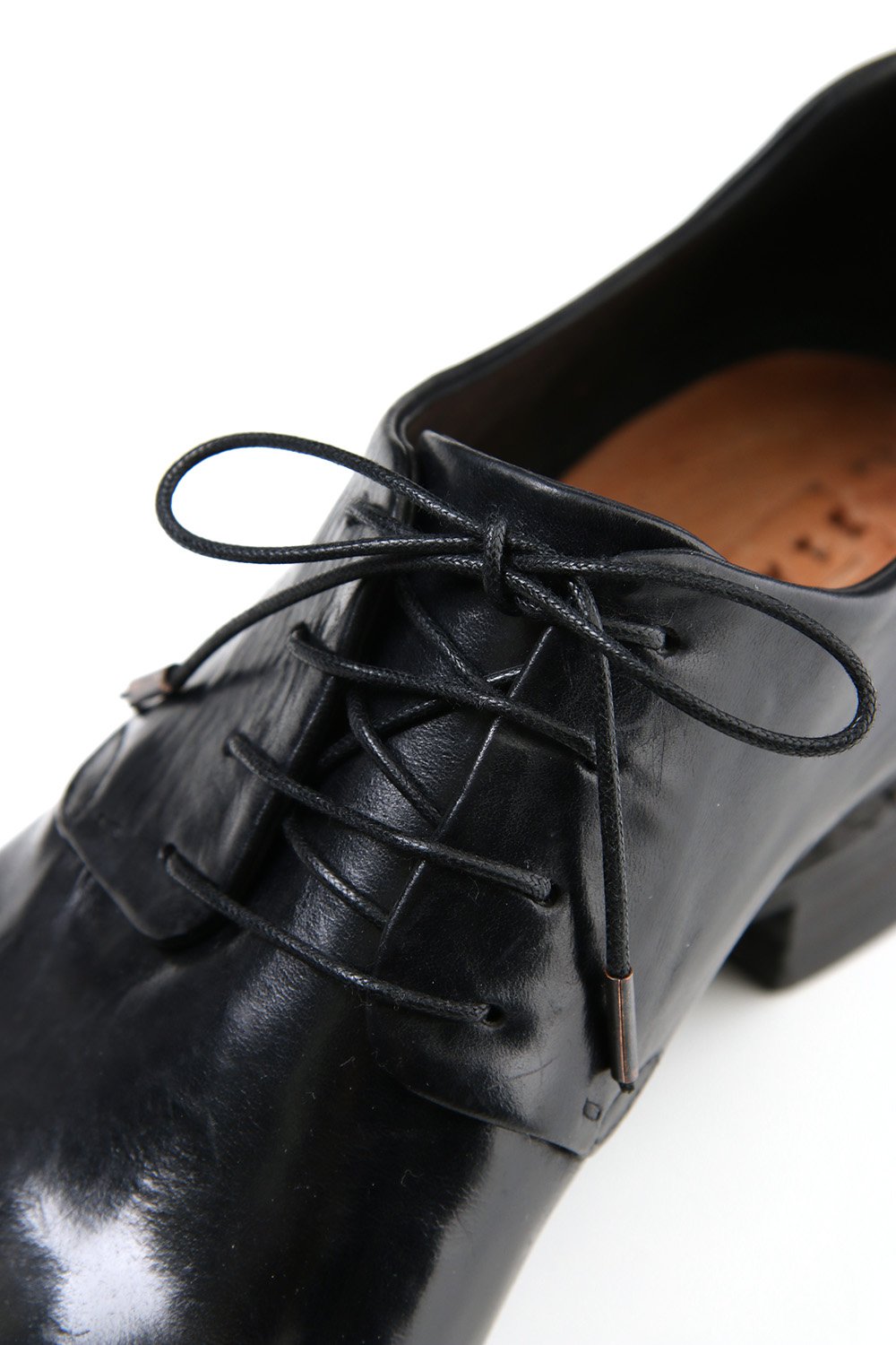 Derby Shoes Horse leather Culatta Shiny Black