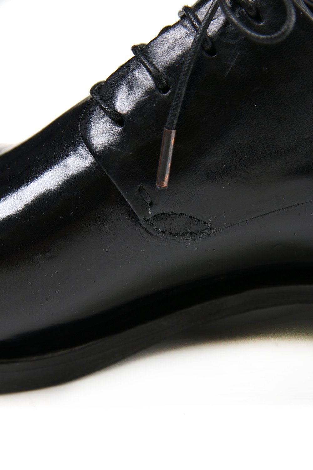 Derby Shoes Horse leather Culatta Shiny Black
