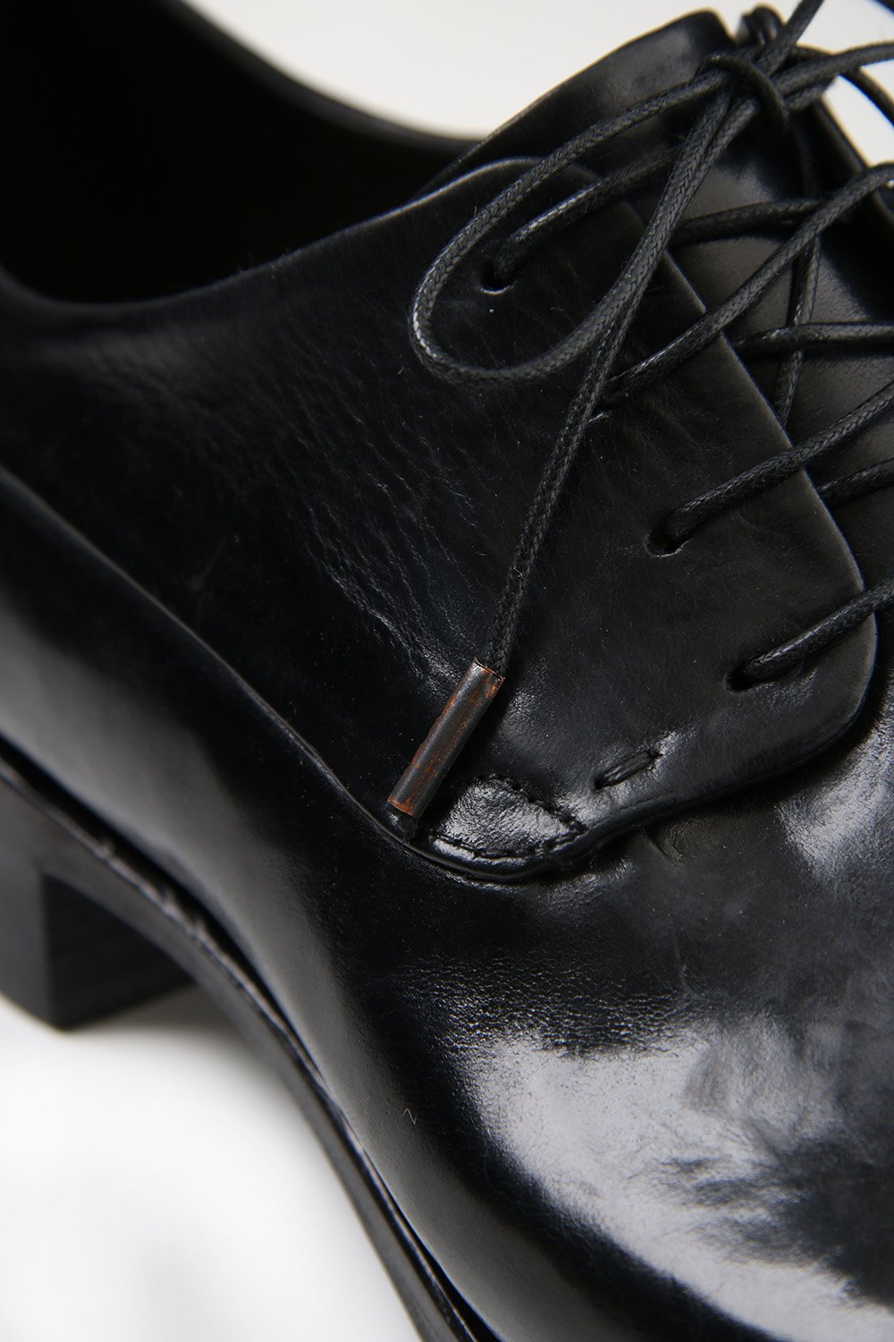 Derby Shoes Horse leather Culatta Shiny Black