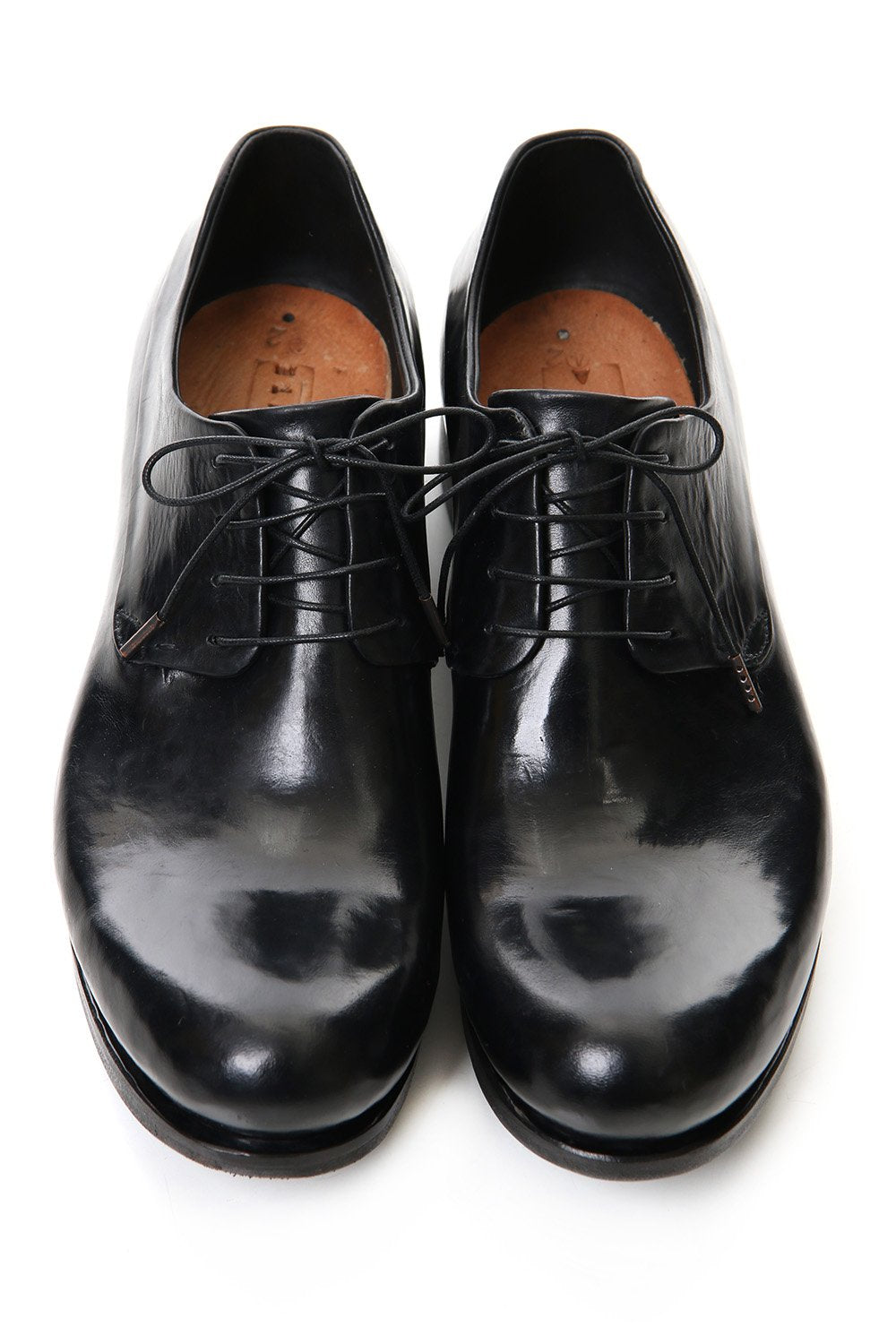 Derby Shoes Horse leather Culatta Shiny Black