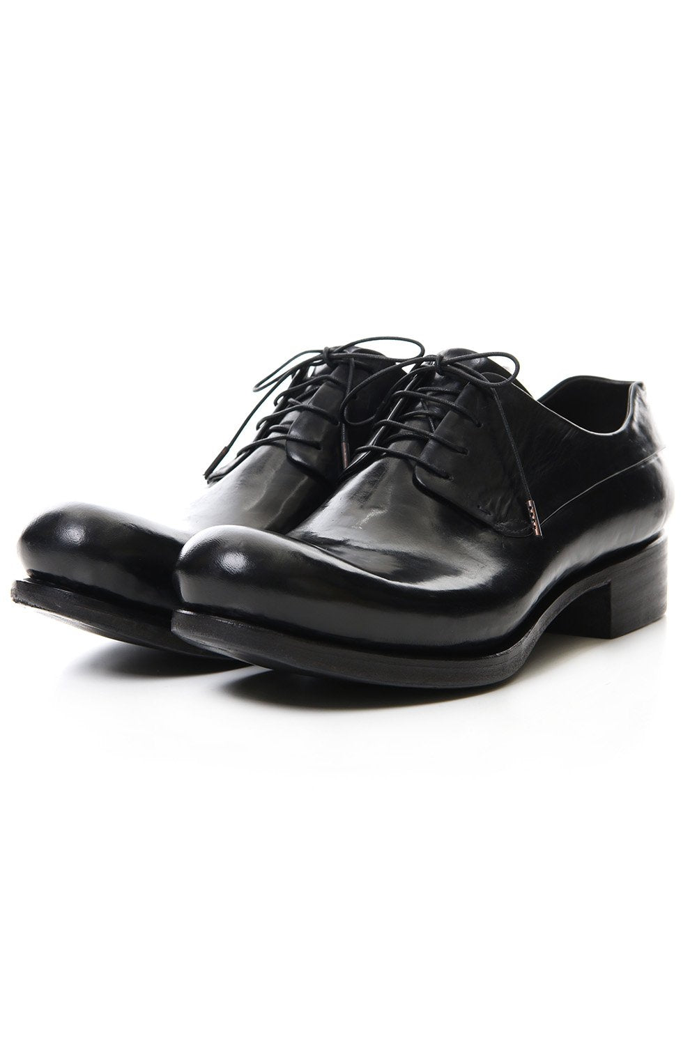 Derby Shoes Horse leather Culatta Shiny Black