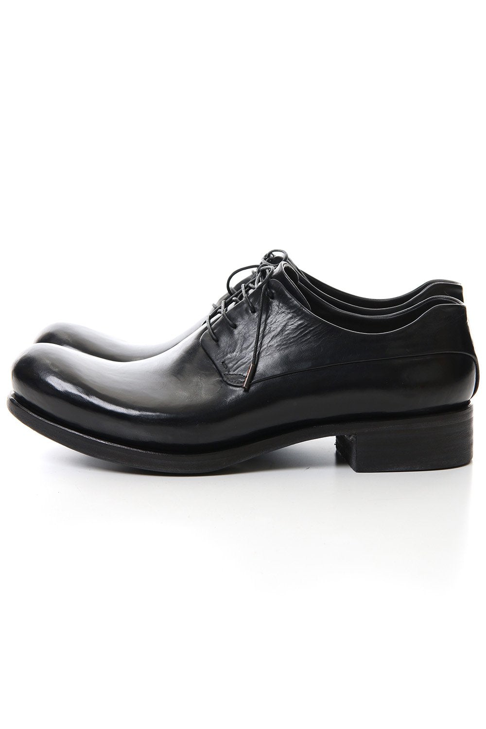 Derby Shoes Horse leather Culatta Shiny Black