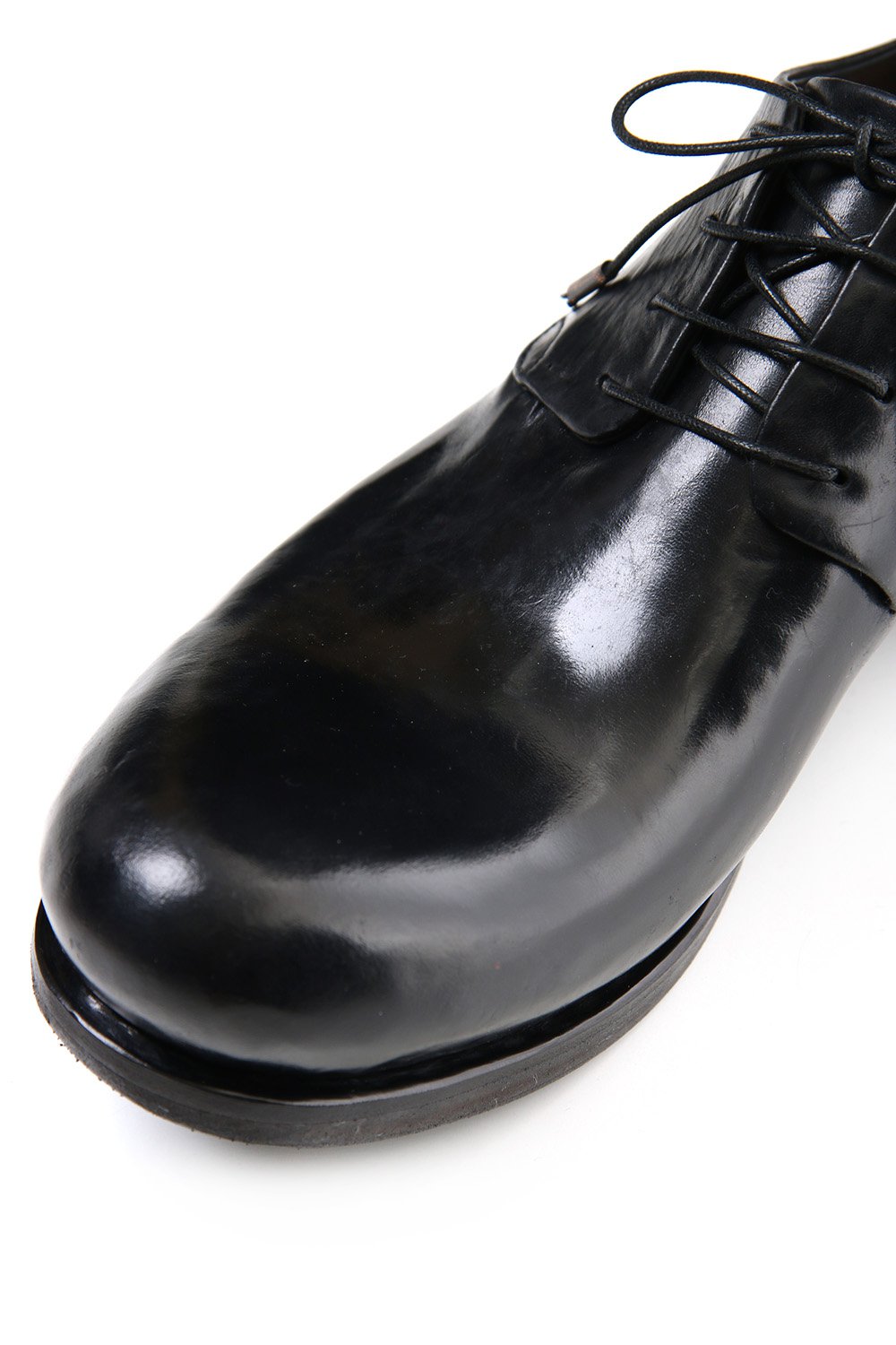Derby Shoes Horse leather Culatta Shiny Black