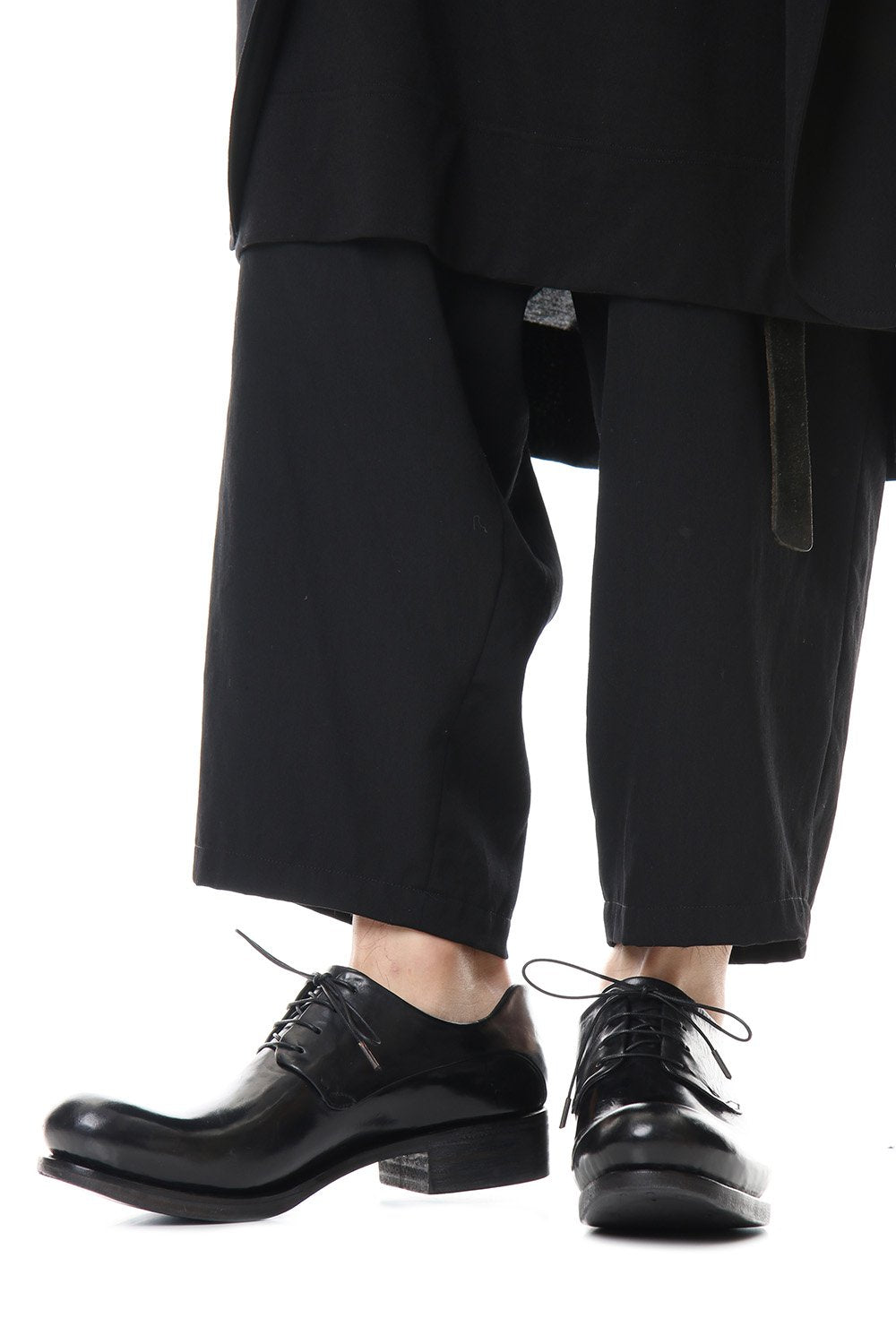 Derby Shoes Horse leather Culatta Shiny Black