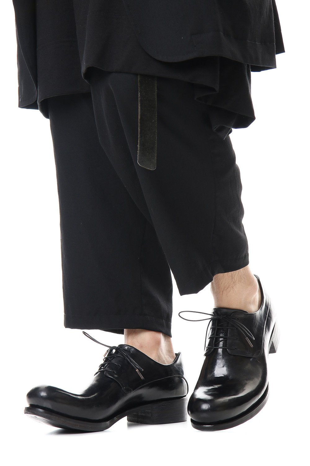 Derby Shoes Horse leather Culatta Shiny Black