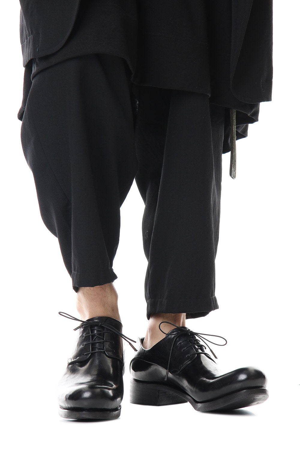 Derby Shoes Horse leather Culatta Shiny Black