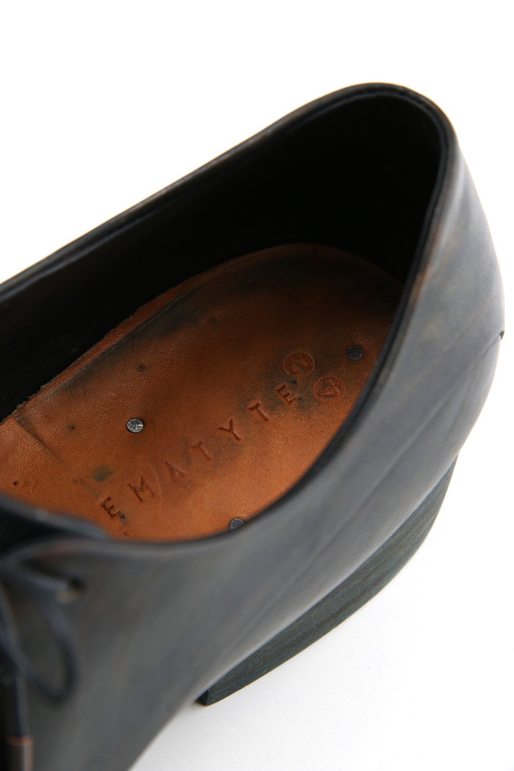 Derby Shoes Horse leather Culatta Antique Bronze