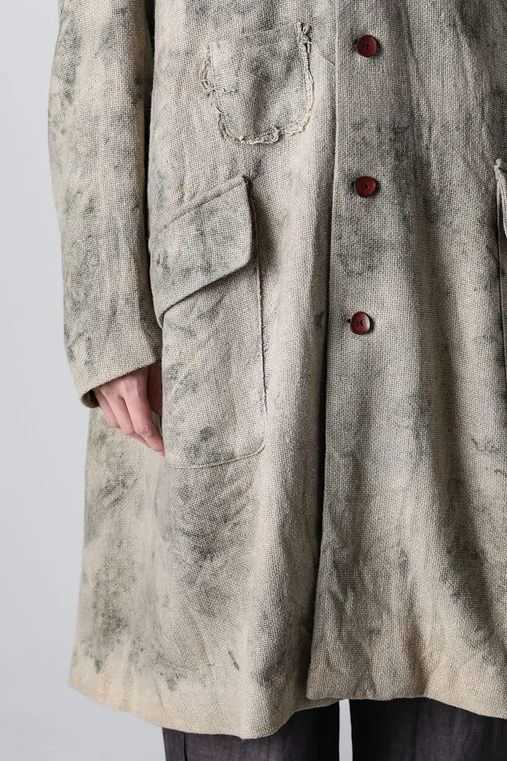 Hand Dyed Car Coat