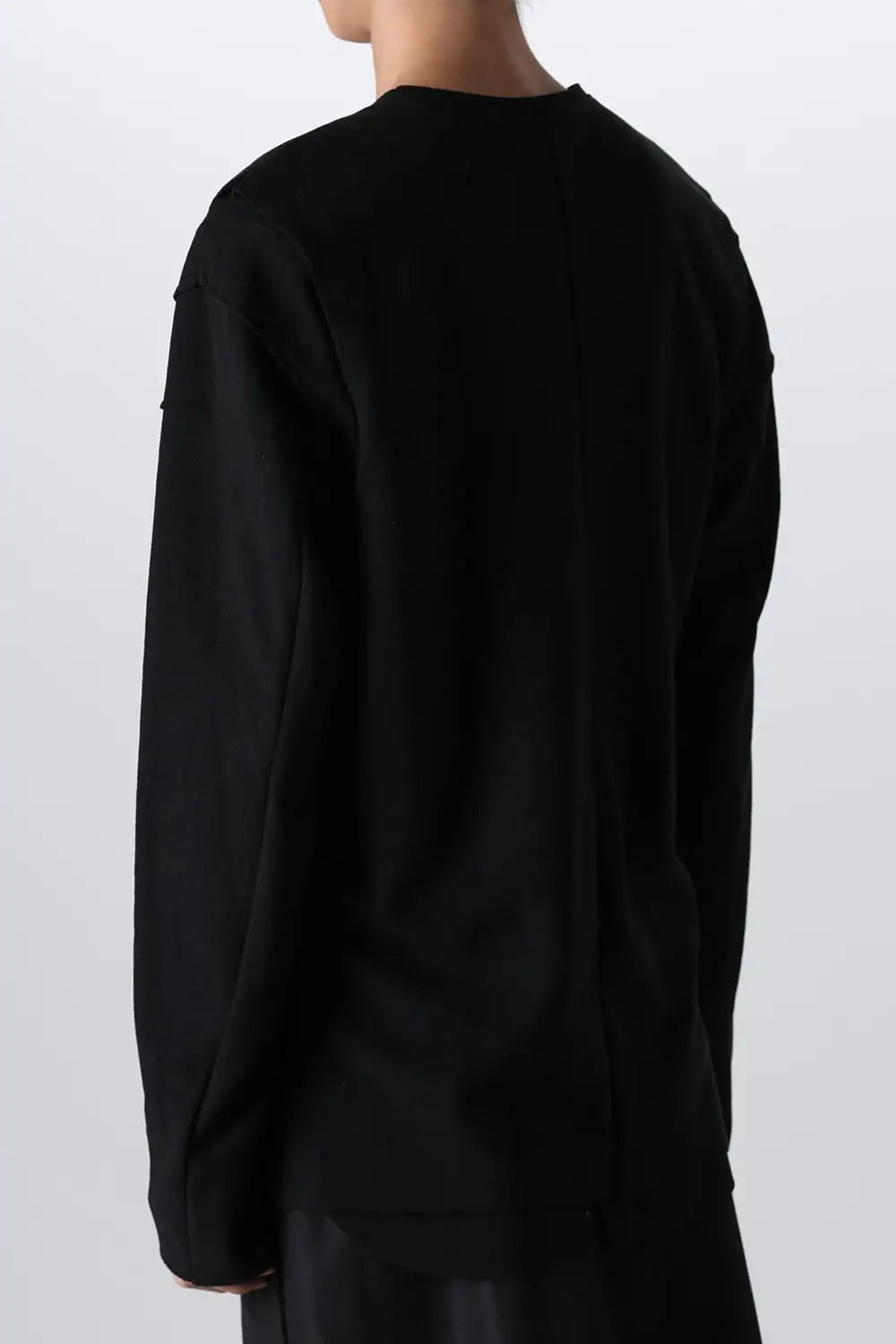 Separated Knit (Vest & 2 Shoulder L/S) Black