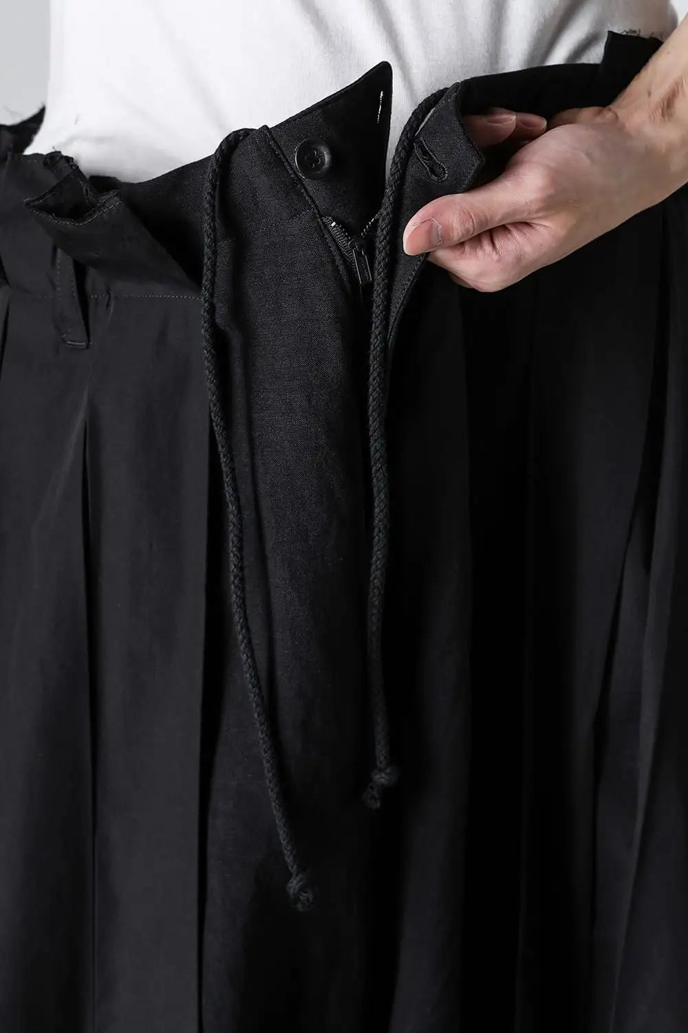 サルエル プリーツパンツ