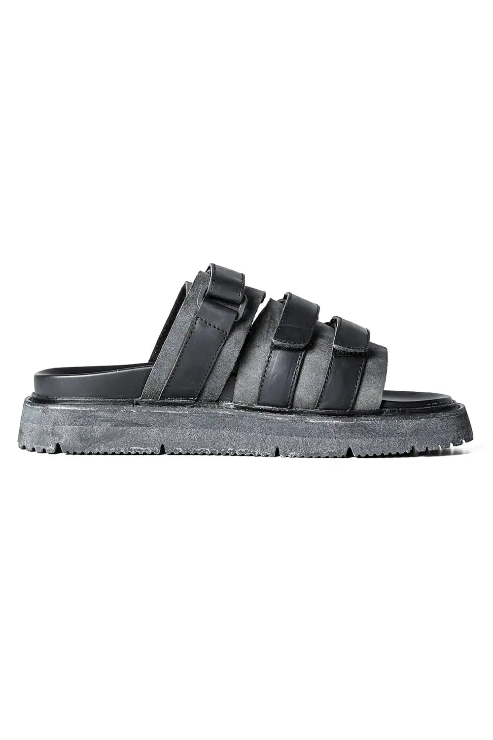 Sandals calf leather Black