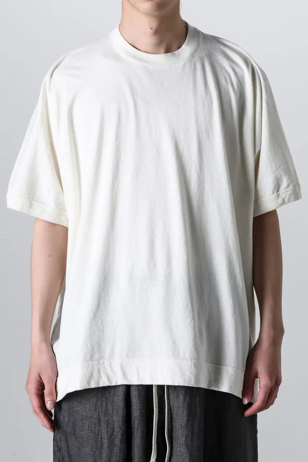 BASIC TEE Cotton Hemp Jersey KINARI