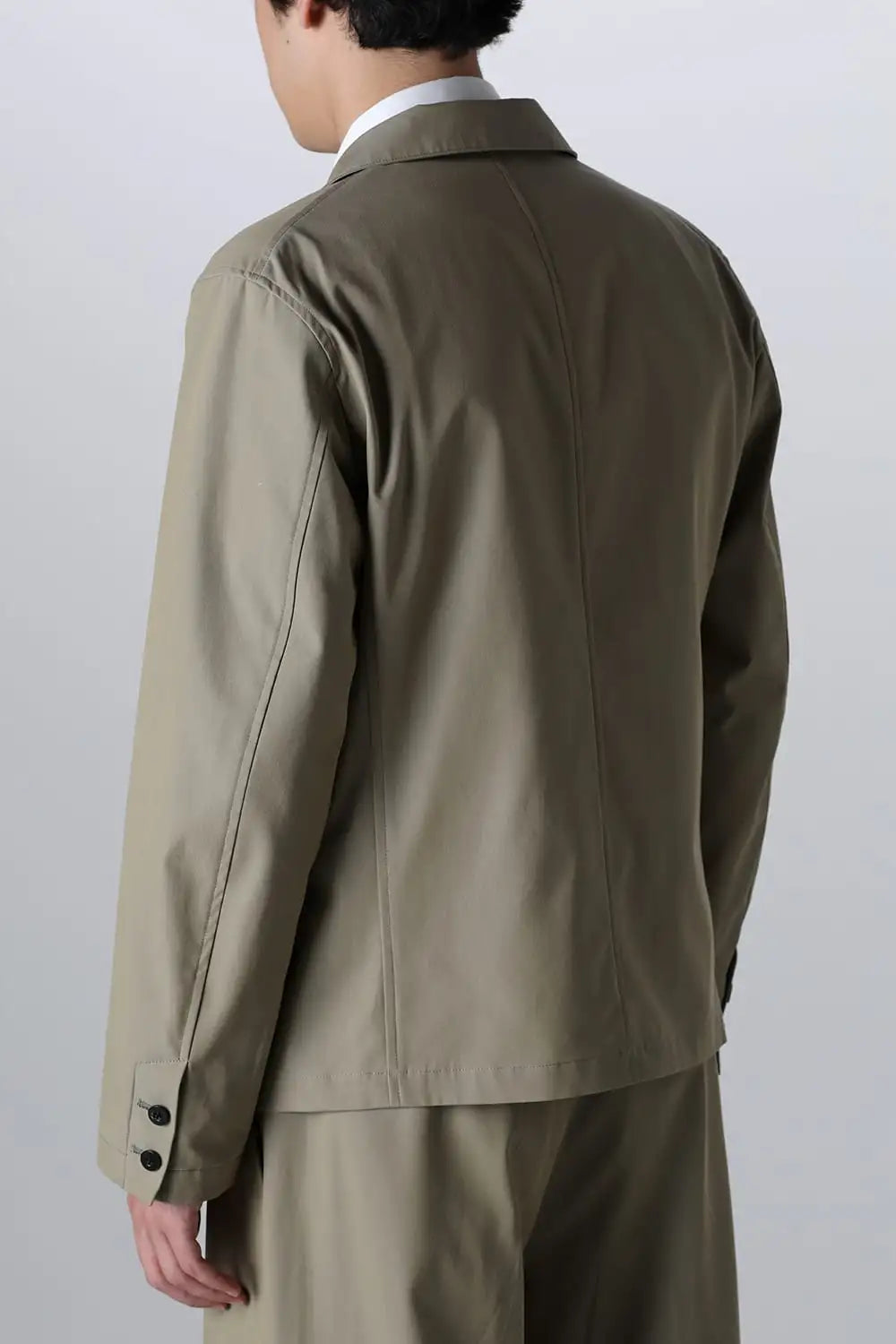 Slash Pocket Jacket Khaki