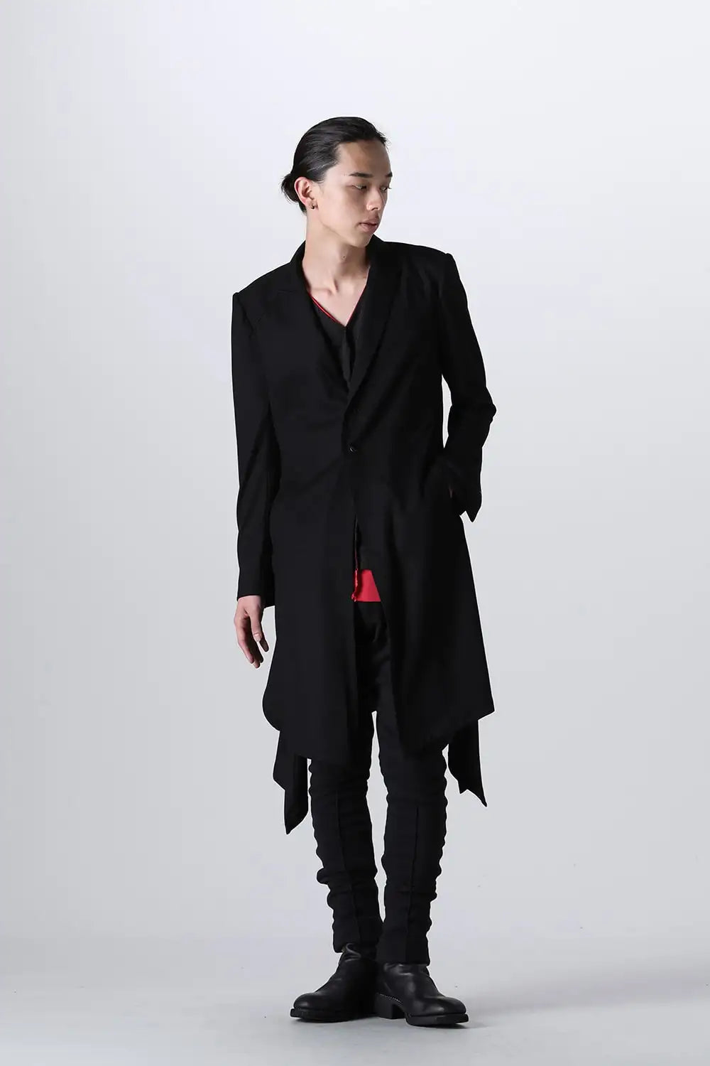 Shrink Wool Jersey Flare Jacket