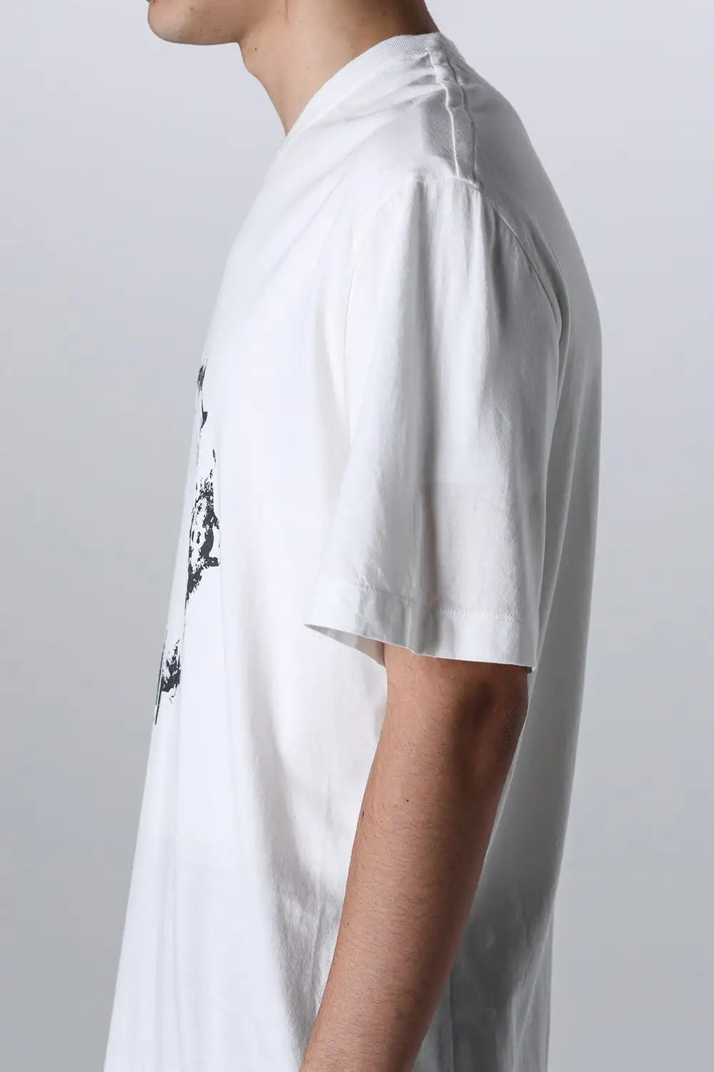 Cotton/Modal Jersey Regular T-shirt Off White