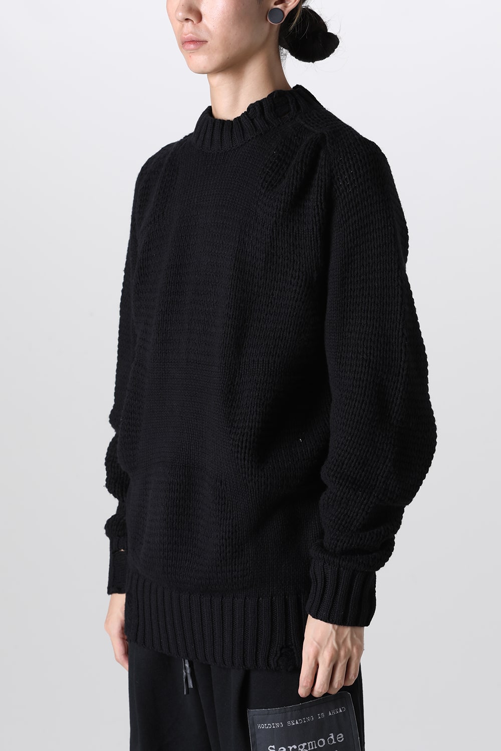 3GG Gough & Basic Switching Knit Pull Over Knit