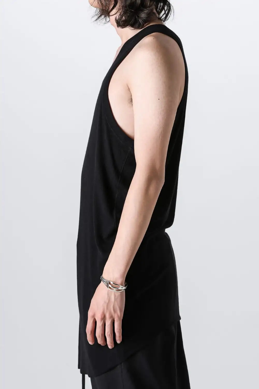 Rayon Stretch Rib Tank Top