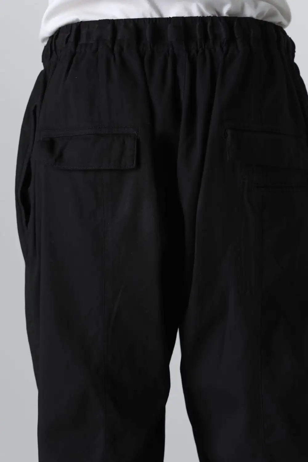 Cotton Elastic Cuffed Pants