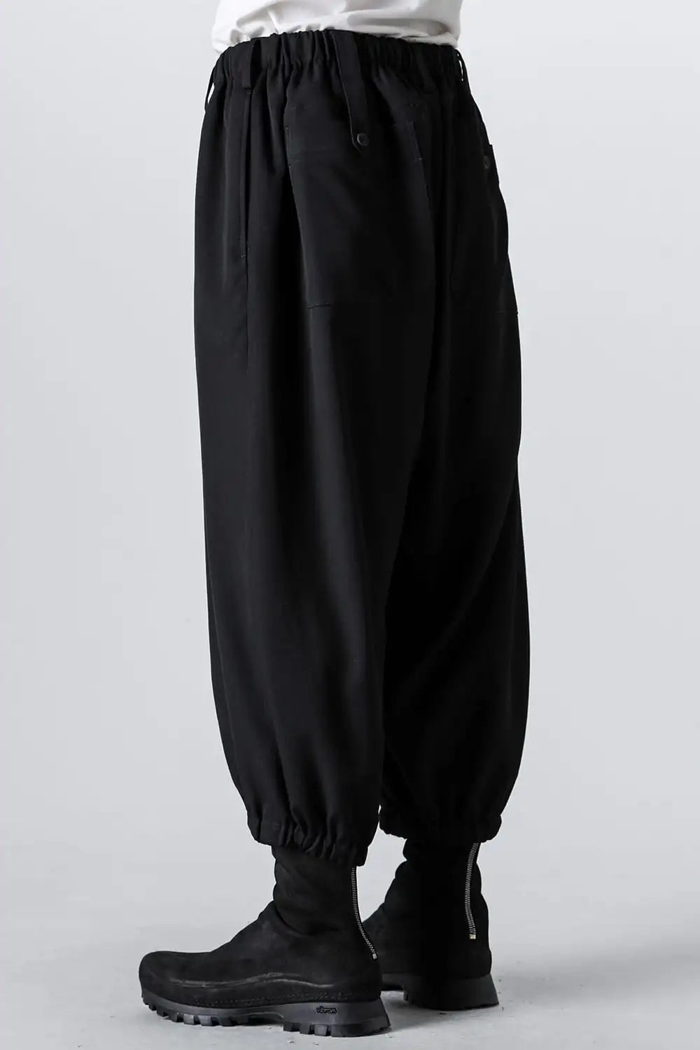 Gathered 9 part length Pants