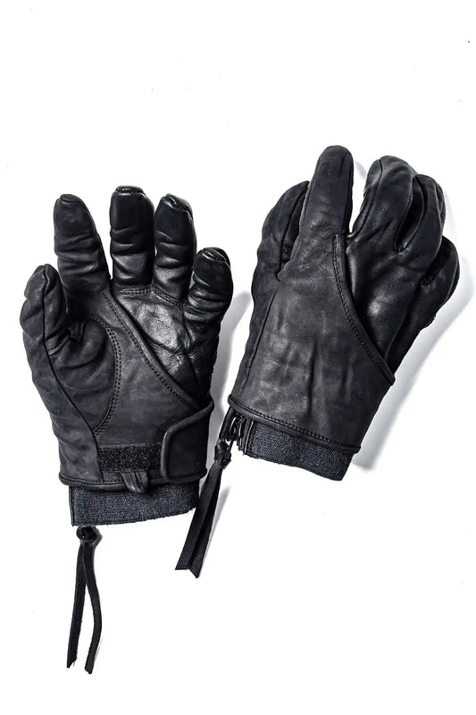 The Viridi-anne x D.HYGEN Collaboration Horse Leather Layered Gloves