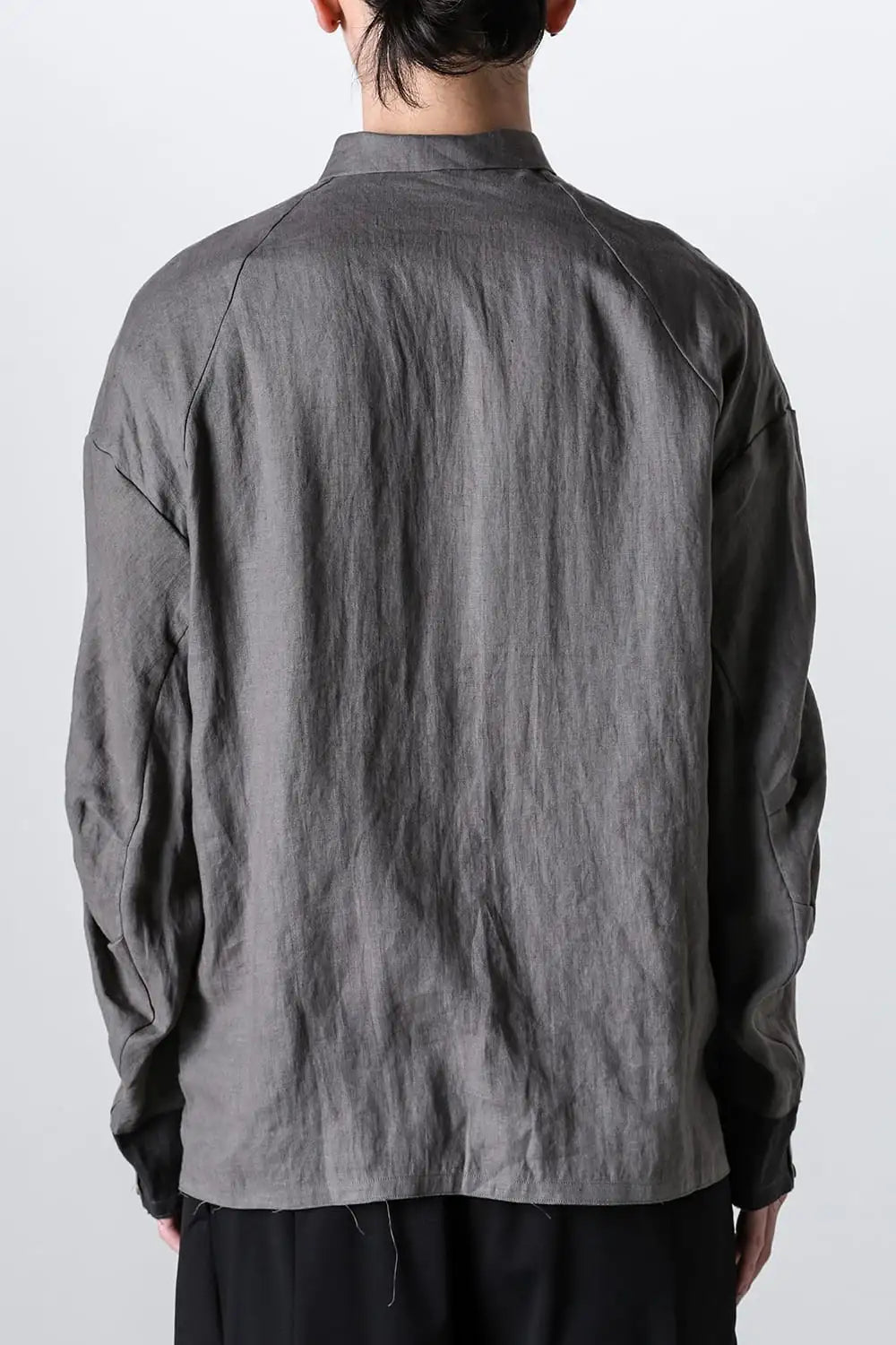 シャツ ルーズフィット ヘンプ Slate Gray