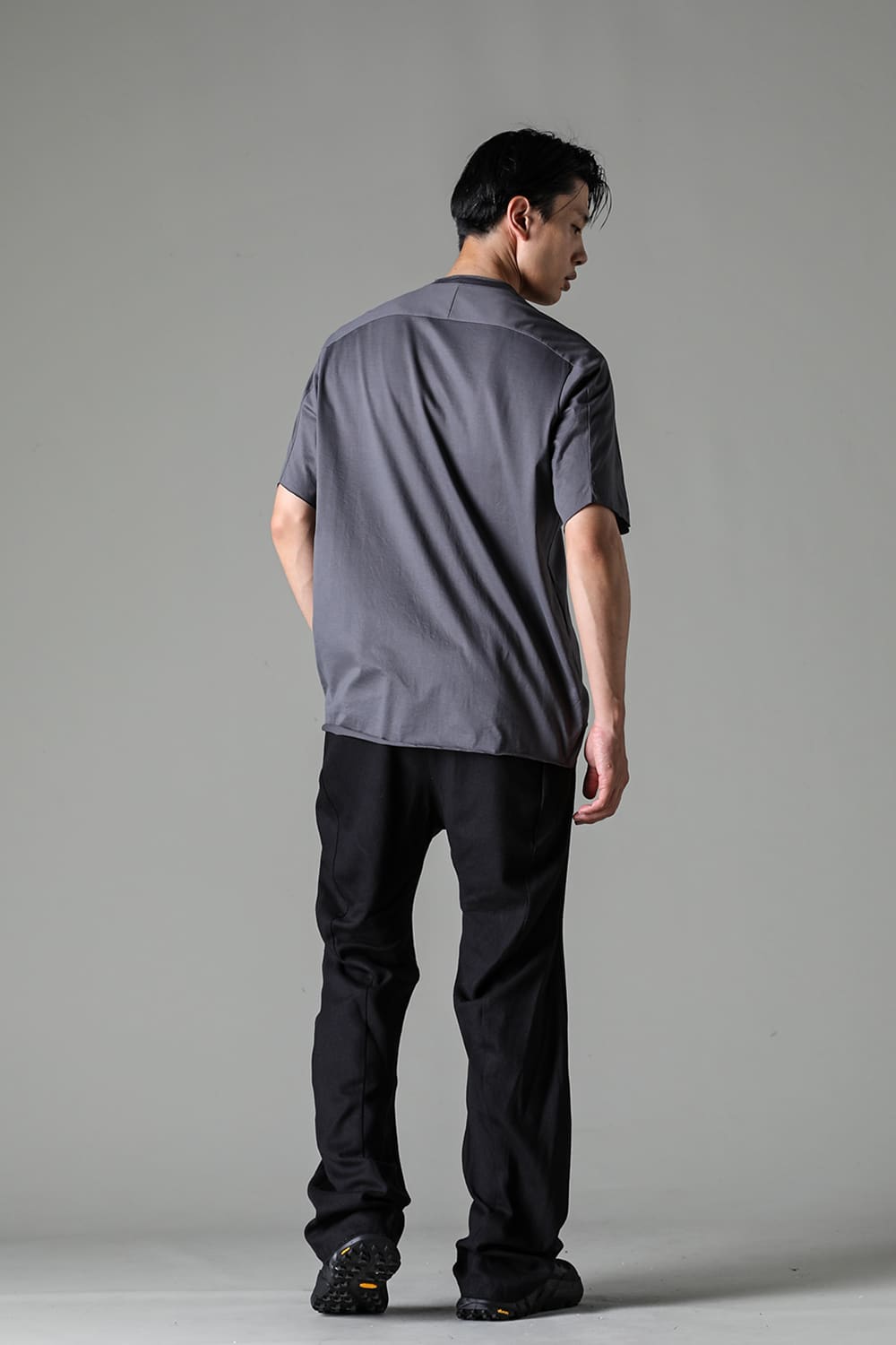 Sea Island cotton Short Sleeve T-shirt Gray
