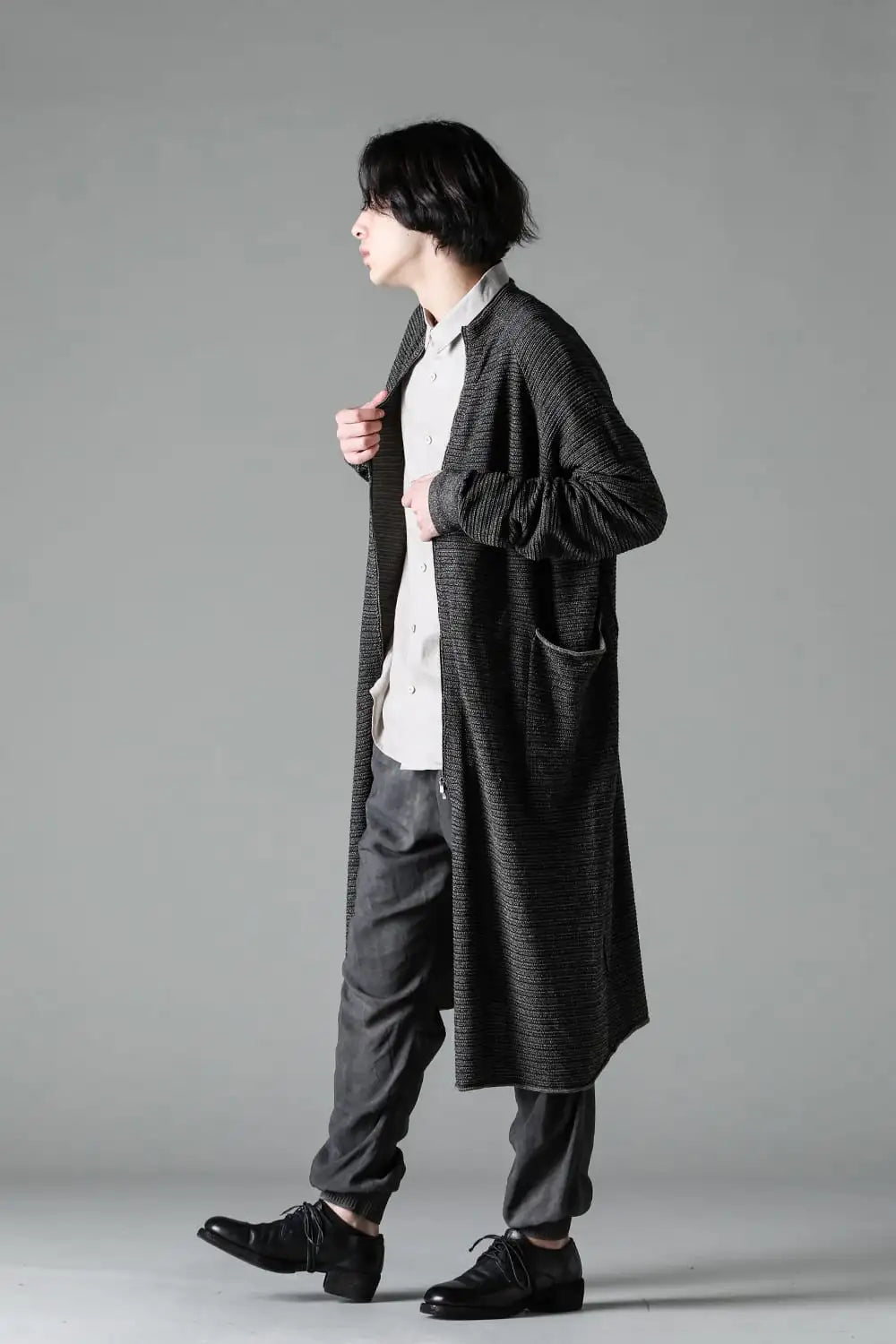 Jogger pants High twist viscose