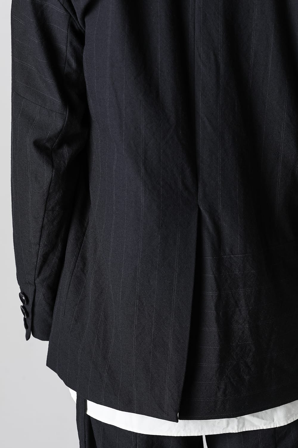 Patch Worked Relax Fit Blazer Stripe Serge Wool HERBIE