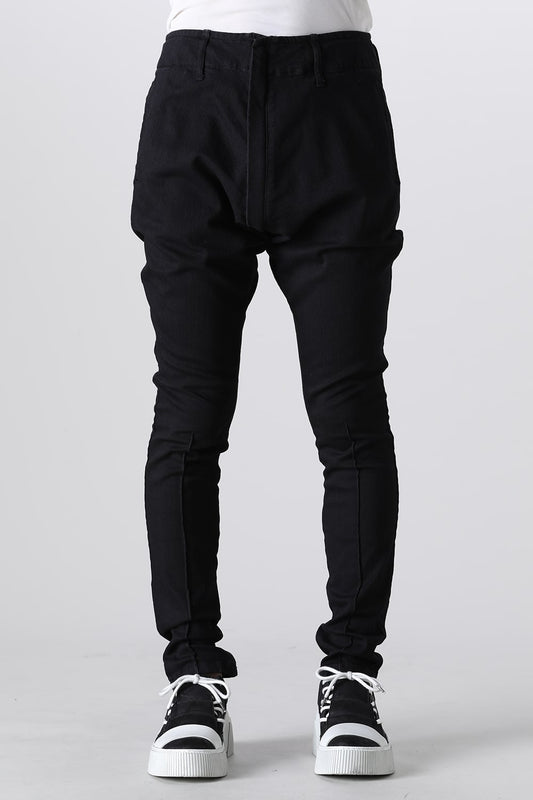 Organic Denim Darts SaruelPants Black